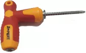Отвертка телескопическая *X-PERT* 2 в1 Т-образная, красно-оранжевая, 6*150, арт. №100.19